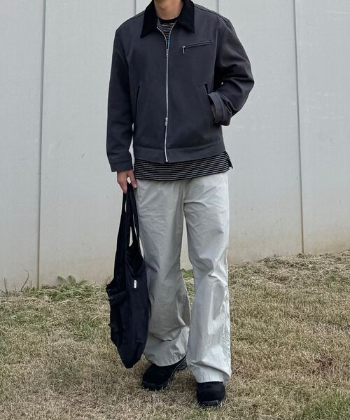 DRAW FIT（ドローフィット）の「コントラストワークトラッカージャケット [D.GREY]（デニムジャケット・メンズ・その他・LARGE/X-LARGE/MEDIUM）」の15枚目の写真