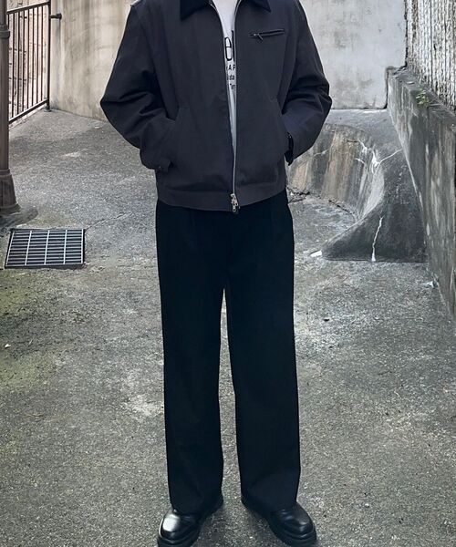 DRAW FIT（ドローフィット）の「コントラストワークトラッカージャケット [D.GREY]（デニムジャケット・メンズ・その他・LARGE/X-LARGE/MEDIUM）」の20枚目の写真