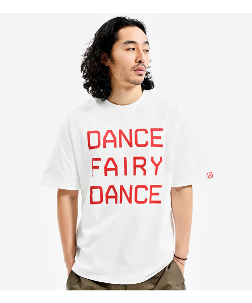 EXTRAORDINARY(エクストラオーディナリー)の「DANCE FAIRY DANCE TEE OFF WHITE(Tシャツ/カットソー・メンズ・その他・X-LARGE/XX-LARGE/MEDIUM/LARGE)」の1枚目の写真