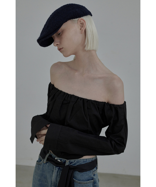 Off Shoulder Blouse - Black
