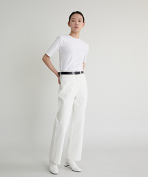 20S SLIM HALF T-SHIRTS (WHITE)