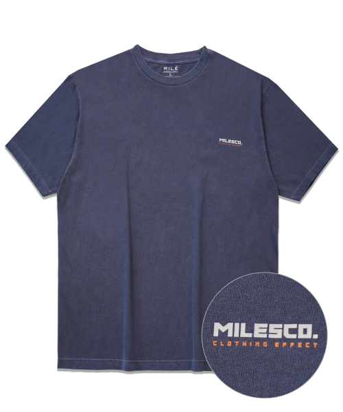 THE MILE（ザマイル）の「PIGMENT ESSENTIAL CREW [PIGMENT NAVY]（Tシャツ/カットソー・メンズ・その他・LARGE/MEDIUM/SMALL/X-LARGE/X-SMALL）」の2枚目の写真