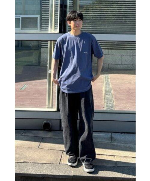 THE MILE（ザマイル）の「PIGMENT ESSENTIAL CREW [PIGMENT NAVY]（Tシャツ/カットソー・メンズ・その他・LARGE/MEDIUM/SMALL/X-LARGE/X-SMALL）」の3枚目の写真