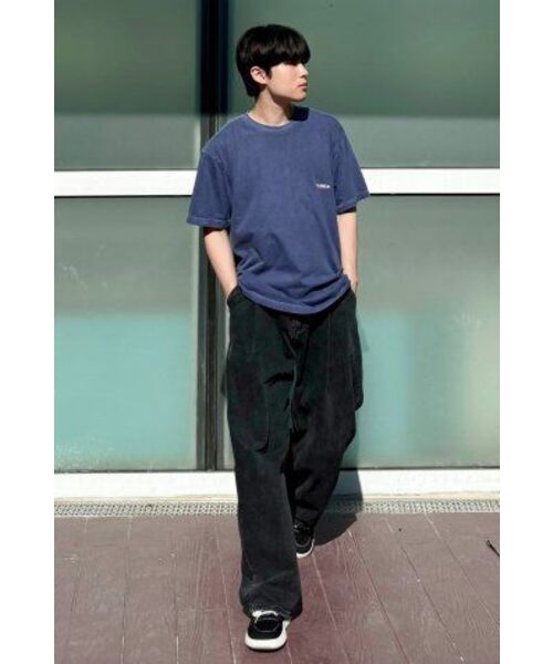 THE MILE（ザマイル）の「PIGMENT ESSENTIAL CREW [PIGMENT NAVY]（Tシャツ/カットソー・メンズ・その他・LARGE/MEDIUM/SMALL/X-LARGE/X-SMALL）」の4枚目の写真