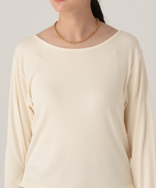 Elura（エルーラ）の「レースコンビロンTEE/634721（Tシャツ/カットソー・レディース・ホワイト/ブラック・FREE）」の12枚目の写真