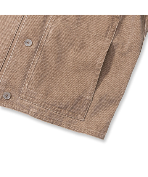 PRODESHIRT(プロデシャツ)の「ヴィンテージコットントラッカージャケット(ウッドブラウン)(デニムジャケット・メンズ・その他・LARGE/X-LARGE/XX-LARGE)」の5枚目の写真