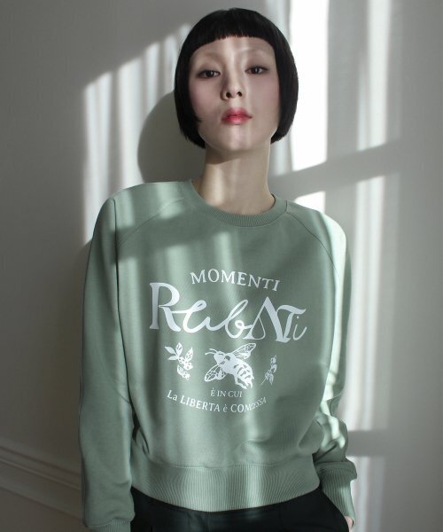 RUBATI(ルバティ)の「Honeybee Sweatshirt (PISTACHIO)(スウェット・レディース・その他・size2/size1)」の2枚目の写真