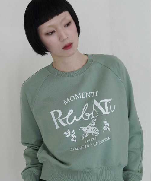 RUBATI(ルバティ)の「Honeybee Sweatshirt (PISTACHIO)(スウェット・レディース・その他・size2/size1)」の5枚目の写真