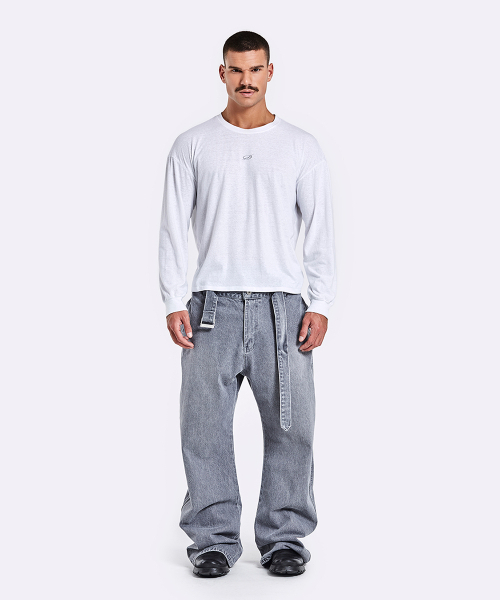 51%(フィフティーワンパーセント)の「Slub Longsleeve - White(Tシャツ/カットソー・メンズ・その他・MEDIUM/LARGE)」の2枚目の写真