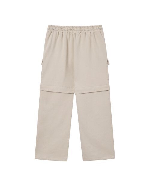 HARDGEAR APPAREL(ハードギアアパレル)の「ディタッチャブルカーゴスウェットパンツベージュ(スウェットパンツ・メンズ・その他・LARGE/MEDIUM/SMALL/X-LARGE)」の2枚目の写真