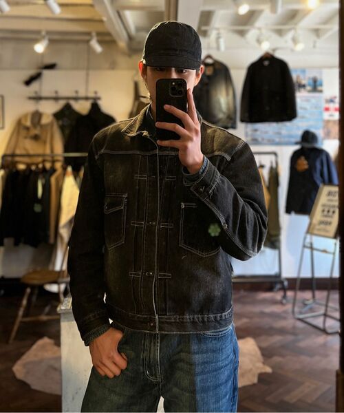 VDR（ブイディアール）の「302 Denim Jacket [Faded Black]（デニムジャケット・メンズ・その他・MEDIUM）」の7枚目の写真