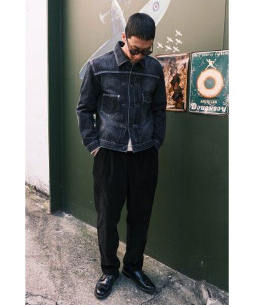 VDR（ブイディアール）の「302 Denim Jacket [Faded Black]（デニムジャケット・メンズ・その他・MEDIUM）」の10枚目の写真