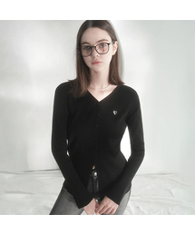 Ormal V-neck Cardigan - 4COL