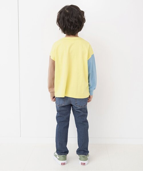 BREEZE（ブリーズ）の「【26春新作】すぽ軽テーパードパンツ_ジュニア対応（その他パンツ・キッズ・インディゴブルー/キャメル/その他10/ブラック・90/100/110/150/130/140/160/120）」の6枚目の写真