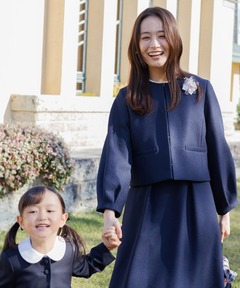 [単品][手洗いOK]セレモニージャケット(セットアップ可）ワンピース品番0401920/form formaオリジナル/入学式（入園式）/卒業式（卒園式)/お宮参り/七五三/オフィス