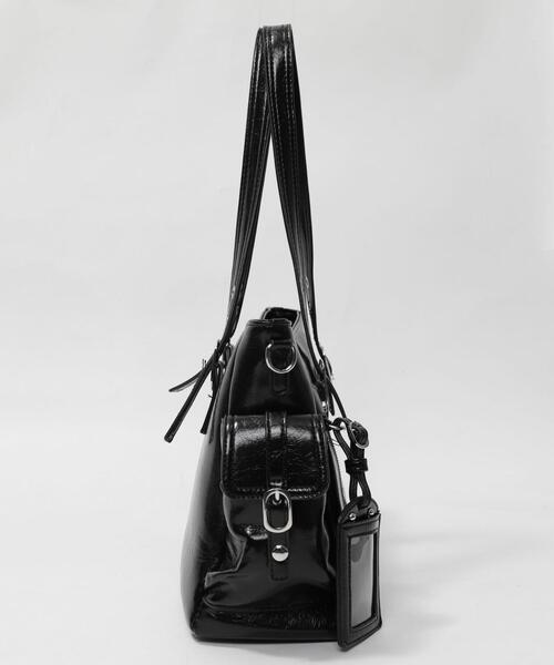 Figments（フィグメンツ）の「チャームツキY2Kバッグ（トートバッグ・レディース・ブラック・FREE）」の19枚目の写真