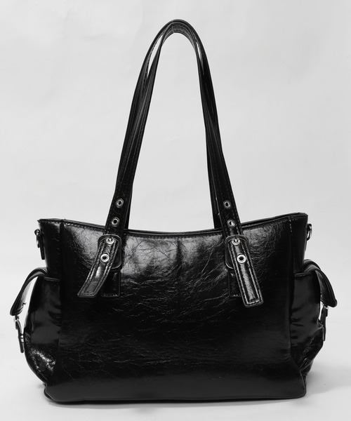 Figments(フィグメンツ)の「チャームツキY2Kバッグ(トートバッグ・レディース・ブラック・FREE)」の5枚目の写真