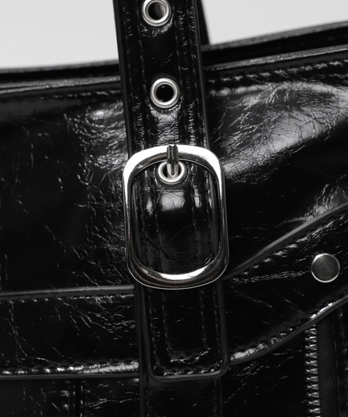 Figments(フィグメンツ)の「チャームツキY2Kバッグ(トートバッグ・レディース・ブラック・FREE)」の11枚目の写真