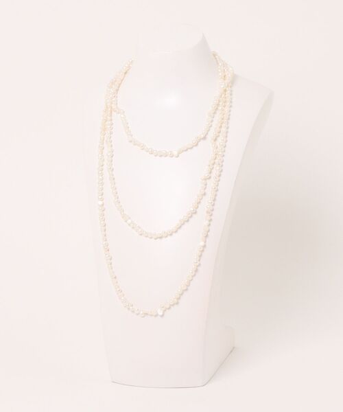 TUWAKRIM（トゥワクリム）の「【TUWAKRIM】バロックパールスーパーロングネックレス（ネックレス・レディース・オフホワイト・MEDIUM）」の17枚目の写真