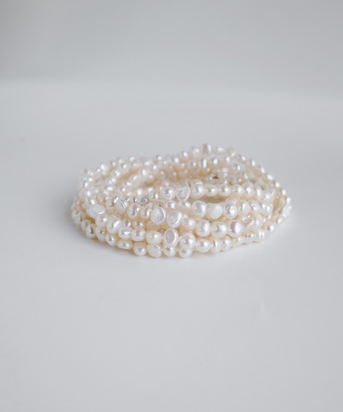 TUWAKRIM（トゥワクリム）の「【TUWAKRIM】バロックパールスーパーロングネックレス（ネックレス・レディース・オフホワイト・MEDIUM）」の11枚目の写真
