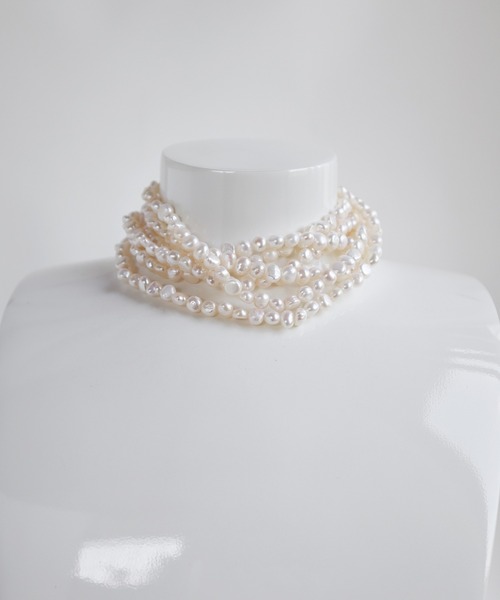 TUWAKRIM（トゥワクリム）の「【TUWAKRIM】バロックパールスーパーロングネックレス（ネックレス・レディース・オフホワイト・MEDIUM）」の15枚目の写真
