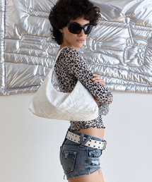 CACTUS HOBO BAG MINI [White]
