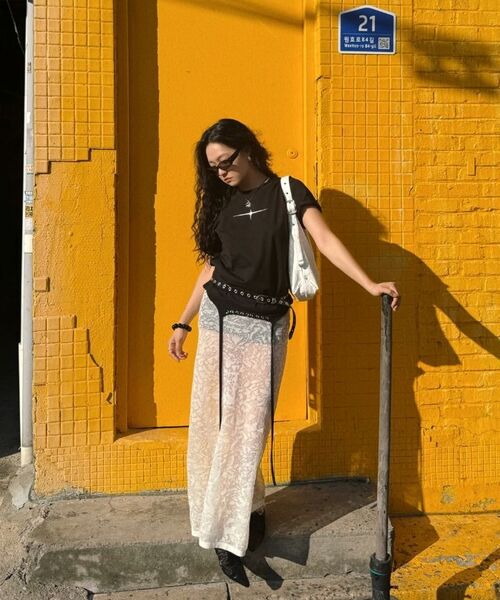 SAND MUSEUM（サンドミュージアム）の「CACTUS HOBO BAG MINI [White]（ショルダーバッグ・レディース・その他・FREE）」の10枚目の写真
