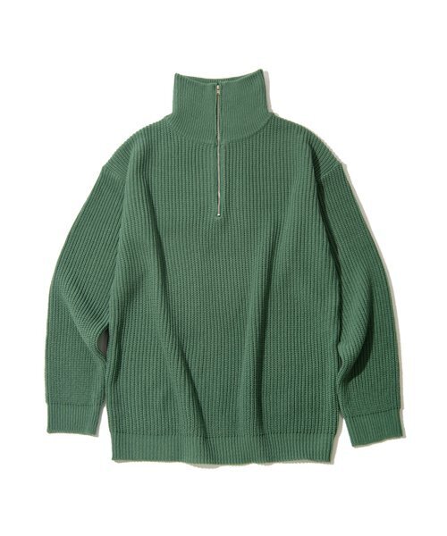 UNLC(ユーエヌエルシー)の「ハーフジップソリッドニット(クリーム)(ニット/セーター・メンズ・その他・LARGE/MEDIUM)」の3枚目の写真