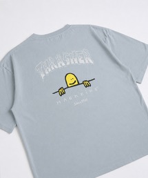 THRASHER / スラッシャー × Mark Gonzales / マークゴンザレス グラフィック バックプリントTシャツ オーバーサイズ