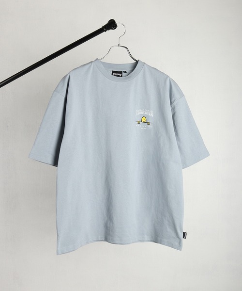THRASHER（スラッシャー）の「THRASHER / スラッシャー × Mark Gonzales / マークゴンザレス グラフィック バックプリントTシャツ オーバーサイズ（Tシャツ/カットソー・メンズ・ブラック/サックスブルー/ミント/ホワイト・XL/L/M）」の21枚目の写真
