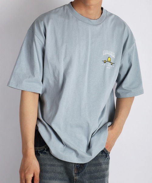 THRASHER(スラッシャー)の「THRASHER / スラッシャー × Mark Gonzales / マークゴンザレス グラフィック バックプリントTシャツ オーバーサイズ(Tシャツ/カットソー・メンズ・ブラック/サックスブルー/ミント/ホワイト・XL/L/M)」の13枚目の写真