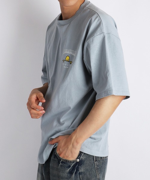 THRASHER(スラッシャー)の「THRASHER / スラッシャー × Mark Gonzales / マークゴンザレス グラフィック バックプリントTシャツ オーバーサイズ(Tシャツ/カットソー・メンズ・ブラック/サックスブルー/ミント/ホワイト・XL/L/M)」の14枚目の写真