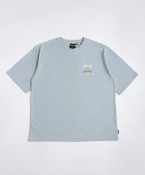 THRASHER(スラッシャー)の「THRASHER / スラッシャー × Mark Gonzales / マークゴンザレス グラフィック バックプリントTシャツ オーバーサイズ(Tシャツ/カットソー・メンズ・ブラック/サックスブルー/ミント/ホワイト・XL/L/M)」の22枚目の写真