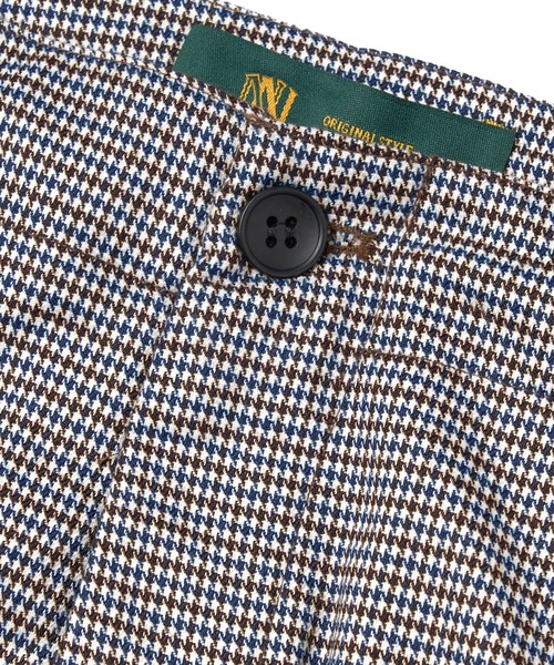 Noen(ノエン)の「イージーワイドスラックス(スラックス・メンズ・ブラック/ハウンドトゥース・LARGE/MEDIUM)」の20枚目の写真