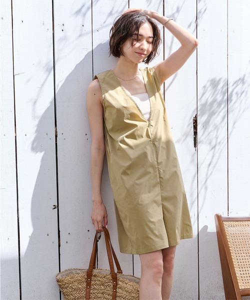 UR'S（ユアーズ）の「撥水2wayショートオールインワン/ラッシュガード（ラッシュガード・レディース・ベージュ/ブラック・S/M/L）」の19枚目の写真