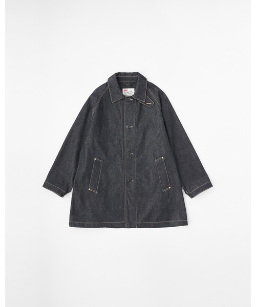 Traditional Weatherwear(トラディショナルウェザーウェア)の「WORK COAT 002D(ステンカラーコート・メンズ・ブラック系その他・40/38)」の1枚目の写真
