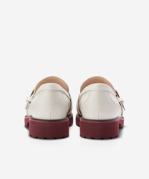 COLE HAAN（コールハーン）の「ギアナ バックル ローファー womens（ローファー・レディース・ホワイト・5.5/6/6.5/7/8/5/7.5）」の4枚目の写真