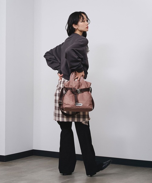 ROSE BUD（ローズバッド）の「COUNTRY CLUB L/S SWEAT（スウェット・レディース・チャコールグレー/オレンジ/ホワイト・ONE SIZE）」の18枚目の写真