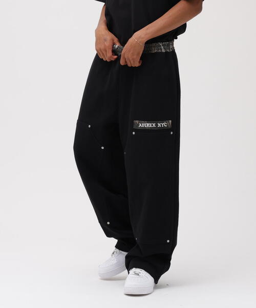 AVIREX(アヴィレックス)の「SWEAT PAINTER PANTS "REAL TREE CAMO" / スウェット ペインターパンツ リアルツリーカモ / AVIREX / アヴィレックス(スウェットパンツ・メンズ・ブラック/その他2・XL/M/L)」の1枚目の写真