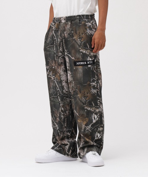 SWEAT PAINTER PANTS 'REAL TREE CAMO' / スウェット ペインターパンツ