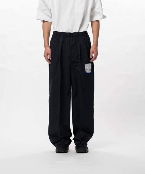 In・stru(men-tal).(インストルメンタル)の「W/R Taffeta Easy Pants(スラックス・メンズ・ブラック・48/46/44)」の1枚目の写真