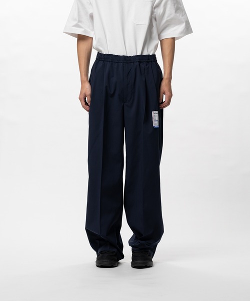 In・stru(men-tal).(インストルメンタル)の「W/R Taffeta Easy Pants(スラックス・メンズ・ブラック・48/46/44)」の9枚目の写真