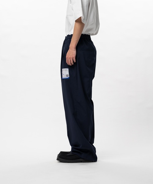 In・stru(men-tal).(インストルメンタル)の「W/R Taffeta Easy Pants(スラックス・メンズ・ブラック・48/46/44)」の10枚目の写真
