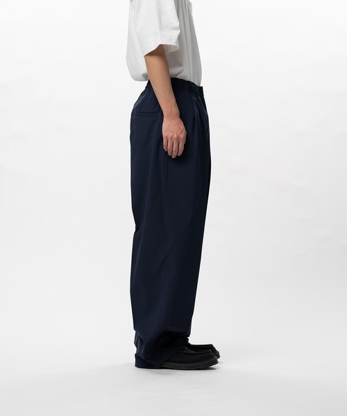 In・stru(men-tal).(インストルメンタル)の「W/R Taffeta Easy Pants(スラックス・メンズ・ブラック・48/46/44)」の12枚目の写真