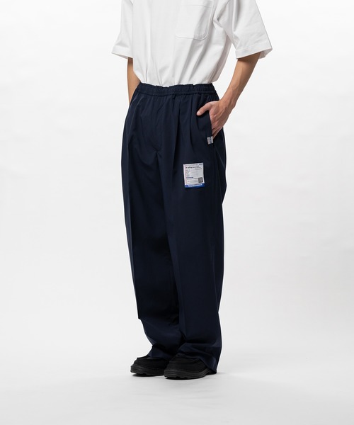 In・stru(men-tal).(インストルメンタル)の「W/R Taffeta Easy Pants(スラックス・メンズ・ブラック・48/46/44)」の13枚目の写真