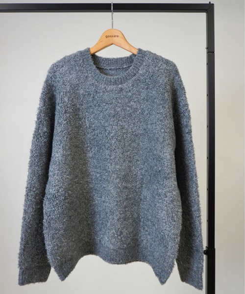 gossara(ゴサラ)の「ブークレーチュニックPO(ニット/セーター・レディース・グレー/ブラック/アイボリー・FREE)」の20枚目の写真