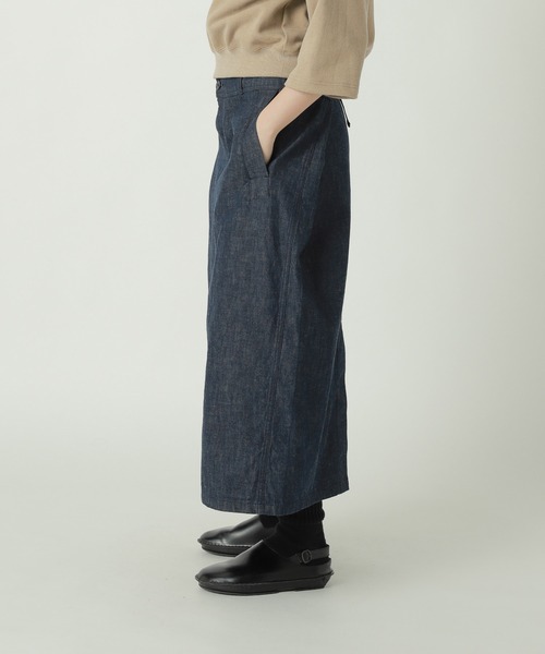 ZUCCa(ズッカ)の「LIGHT OZ DENIM / S(スカート・レディース・ネイビー・M size)」の2枚目の写真