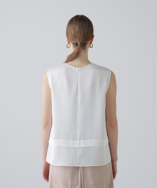 ADORE(アドーア)の「◆ダルサテンブラウス(シャツ/ブラウス・レディース・ホワイト/イエロー/ブラック・38)」の17枚目の写真