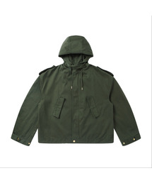 SOLEW（ソル）の「フードクロップボンバー_グリーン（その他アウター）」