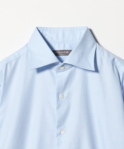 A DAY IN THE LIFE UNITED ARROWS(アデイインザライフユナイテッドアローズ)の「ツイル ワイドカラーシャツ-イージーケア-<A DAY IN THE LIFE>(シャツ/ブラウス・メンズ・ライトピンク/ライトブルー/ホワイト・41cm/39cm/38cm/42cm/40cm/37cm)」の12枚目の写真